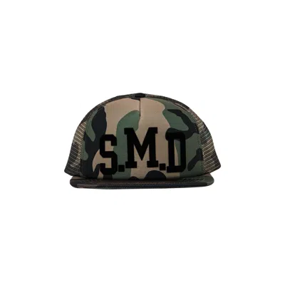 Pre-owned Supreme Smd Mesh Back 5-panel 'woodland Camo' | Multi-color | Men's Size Onesize