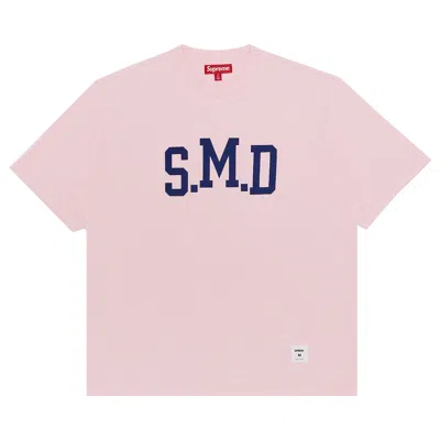 Pre-owned Supreme Smd Short-sleeve Top 'pink' | Men's Size M