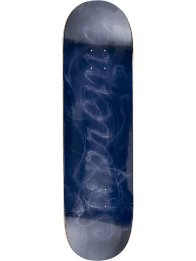 Supreme Smoke Skateboard In Blue