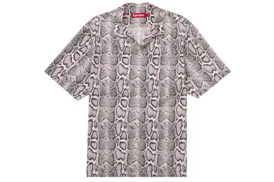 Pre-owned Supreme Snake S/s Shirt Pink