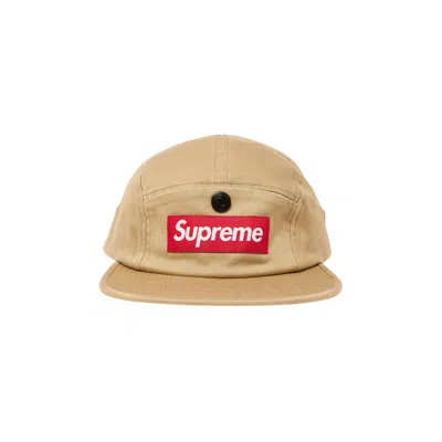 Pre-owned Supreme Snap Pocket Camp Cap 'light Tan'