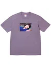 Supreme Snow White "dusty Purple" T-shirts In Purple