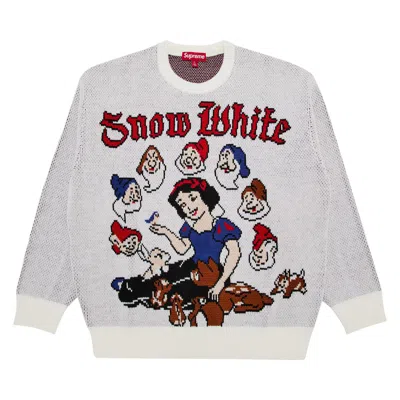 Pre-owned Supreme Snow White Sweater 'white'