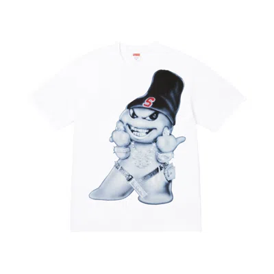 Pre-owned Supreme Snowman Tee 'white' | Men's Size Xxl