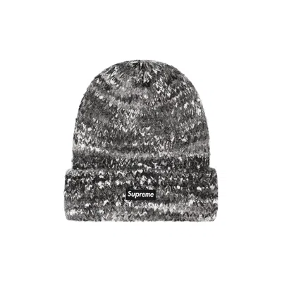 Pre-owned Supreme Space Dye Beanie 'black'
