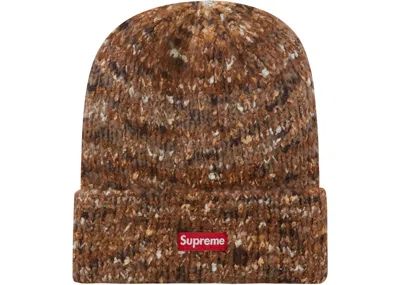 Pre-owned Supreme Space Dye Beanie In Tan