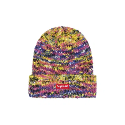 Pre-owned Supreme Space Dye Beanie 'purple'