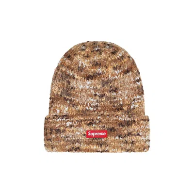 Pre-owned Supreme Space Dye Beanie 'tan'