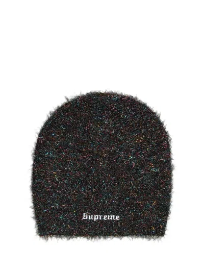 Supreme Sparkle Beanie In Gray