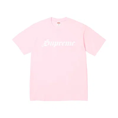 Pre-owned Supreme Speed Tee 'light Pink' | Men's Size Xl