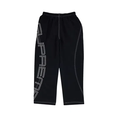 Pre-owned Supreme Spellout Embroidered Track Pant 'black' | Men's Size M