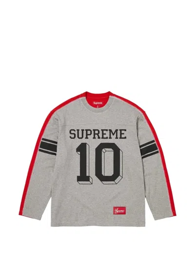 Supreme Split "grey" T-shirt In Gray