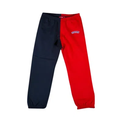Pre-owned Supreme Split Sweatpant 'navy' | Blue | Men's Size Xl