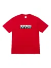Supreme Split T-shirt In Red