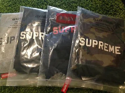 Pre-owned Supreme S/s 2014 Athletic Hooded Top Tee World Famous Box Logo In Black