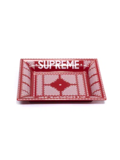 Pre-owned Supreme Ss12 Hermes Red Ashtray 2012
