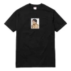 Supreme Ss16 Aliwarhol Tee Black Muhammad Ali Character Printing Short Sleeve Unisex In Black