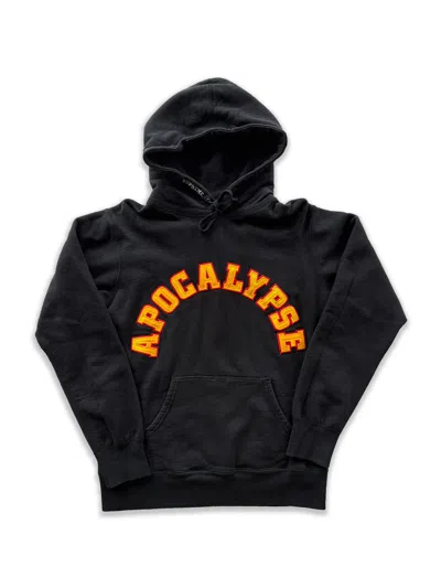 Pre-owned Supreme Ss16 Apocalypse Hoodie In Black