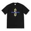 Supreme Ss18 Diamonds Tee Black Diamond Printing Short Sleeve Unisex