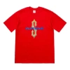 Supreme Ss18 Diamonds Tee Red Diamond Printing Short Sleeve Unisex