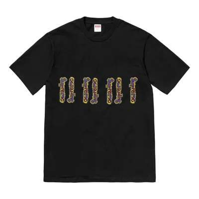 Supreme Ss18 Gonz Logo Tee Black Logo Tee