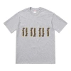 Supreme Ss18 Gonz Logo Tee Heather Grey Logo Tee In Gray
