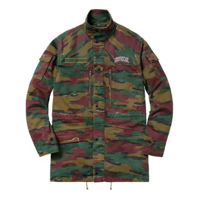 Supreme Ss18 Infantry Jacket Jigsaw Camo In Multi