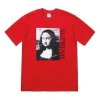 Supreme Ss18 Mona Lisa Tee Red Printing Short Sleeve Unisex