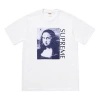 Supreme Ss18 Mona Lisa Tee White Printing Short Sleeve Unisex In White