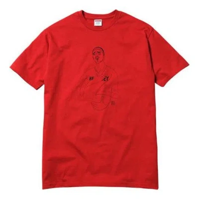 Supreme Ss18 Prodigy Tee Red Character Short Sleeve Unisex
