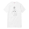 Supreme Ss18 Prodigy Tee White Character Short Sleeve Unisex In White