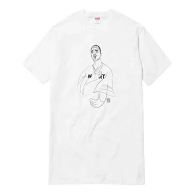 Supreme Ss18 Prodigy Tee White Character Short Sleeve Unisex