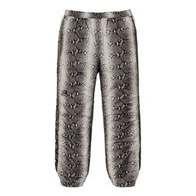 Supreme Ss18 The North Face Snakeskin Taped Seam Pant Black