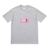 Supreme Ss18 Tv Tee Heather Grey Short Sleeve Unisex Gray