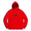 Supreme Ss19 Apple Hooded Sweatshirt Red Logo