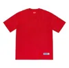 Supreme Ss19 Athletic Label Tee Sports Short Sleeve Unisex Red In Red