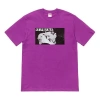 Supreme Ss19 Bela Lugosi Tee Vampire Printing Short Sleeve Unisex Purple