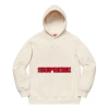 Supreme Ss19 Blockbuster Hooded Sweatshirt Natural In Neutral