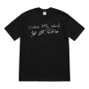 Supreme Ss19 Buju Banton Wake The World Tee In Black