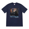 Supreme Ss19 Christopher Walken King Of New York Tee Navy In Blue