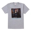 Supreme Ss19 Christopher Walken King Of New York Teeheather Grey In Gray