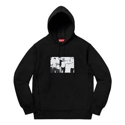 Supreme Ss19 Classic Ad Hooded Sweatshirt In Black