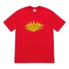 Supreme Ss19 Cloud Tee Clouds Pattern Short Sleeve Unisex Red