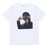 Supreme Ss19 Creeper Tee White Character Printing Short Sleeve Unisex In Black