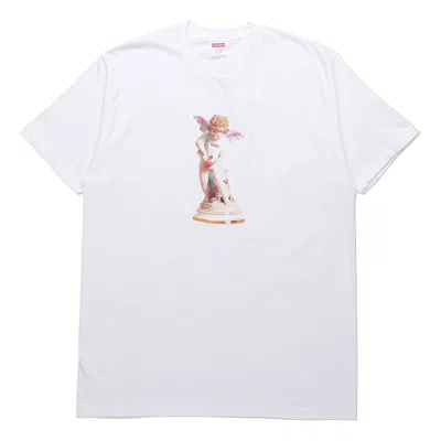 Supreme Ss19 Cupid Tee White Angel Printing Short Sleeve Unisex