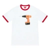 Supreme Ss19 Drill Ringer Electric Drill Printing Short Sleeve Unisex Red In White