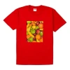Supreme Ss19 Fruit Tee Red Printing Short Sleeve Unisex In Red