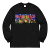 Supreme Ss19 Gilbert X George Death After Life L/s T-shirt 'black'