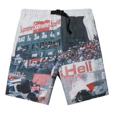 Supreme Ss19 Grand Prix Parka Short In Multi