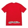 Supreme Ss19 Headline Tee Red Slogan Logo Short Sleeve Unisex In Red